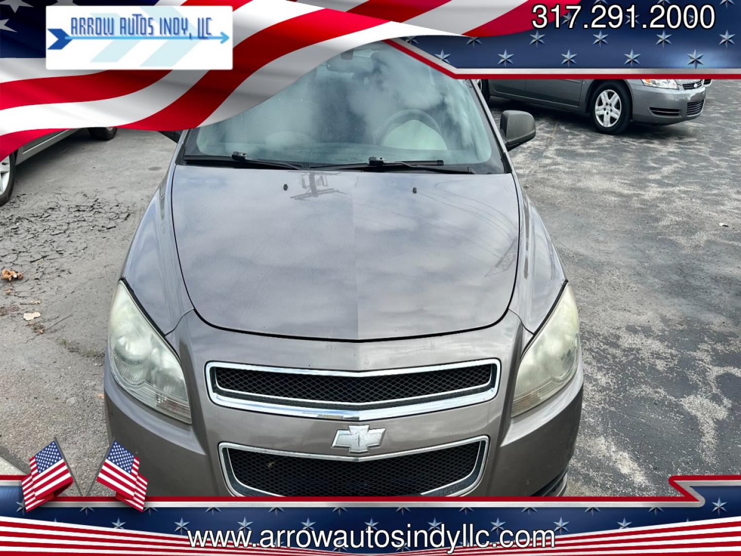 2011 BRONZE /TAN Chevrolet Malibu Fleet (1G1ZA5EU2BF) with an 2.4L L4 DOHC 16V FFV engine, 6-Speed Automatic transmission, located at 2710A Westlane Rd., Indianapolis, IN, 46268, (317) 291-2000, 39.885670, -86.208160 - Photo#0